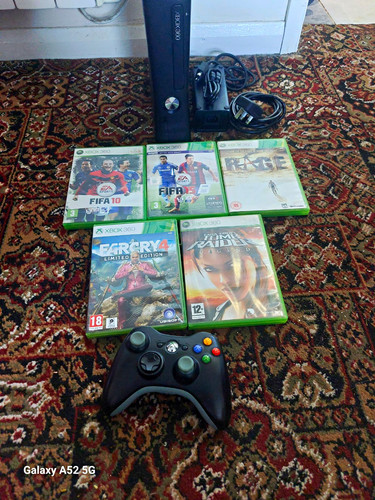 Serviced xbox 360 slim black - 360,