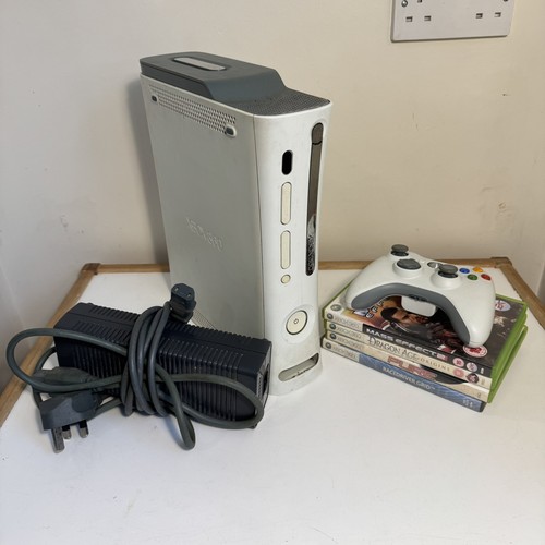 Xbox 360 white console - xbox,