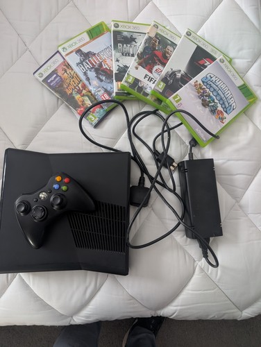 Xbox 360 slim 320gb console - xbox,