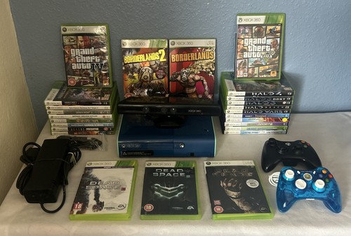 Xbox 360 250gb blue limited - xbox,