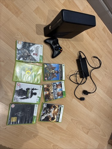 Xbox 360 slim with black - 360,