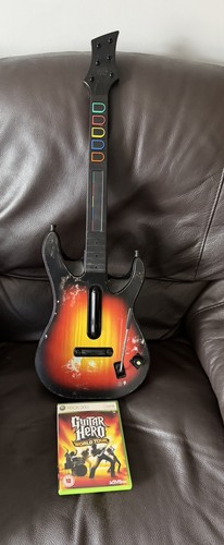 Xbox 360 guitar hero - xbox, wireless