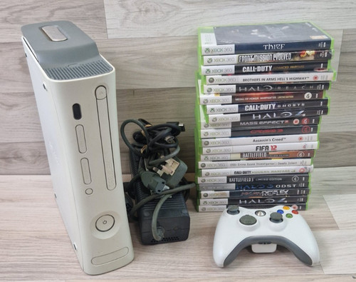 Xbox 360 white console - 360,