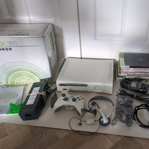 Microsoft xbox 360 60gb - xbox, white