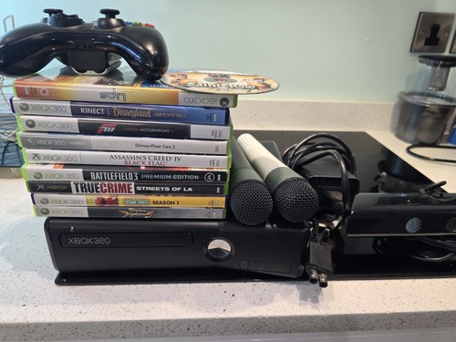 Xbox 360 slim with kinect - with, 1