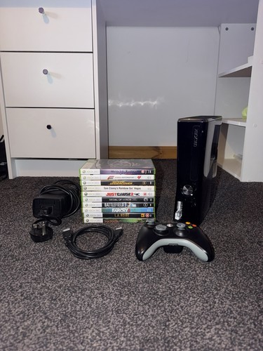 Microsoft xbox 360 - slim, gloss