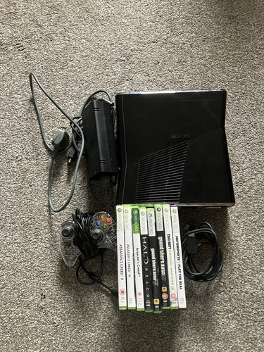 Xbox 360 slim 250gb black - xbox,