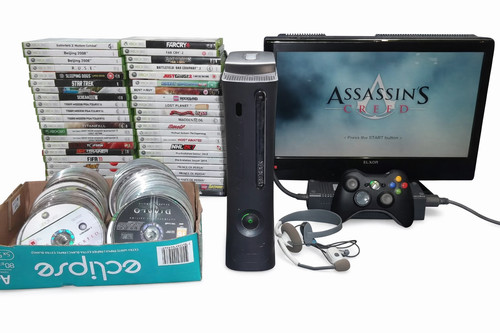Xbox 360 120gb console - xbox,