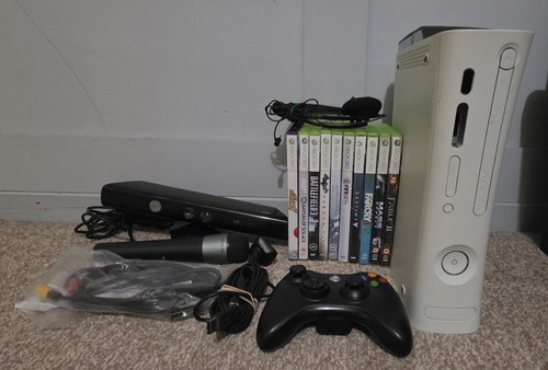 Xbox 360 120gb console - xbox, console,