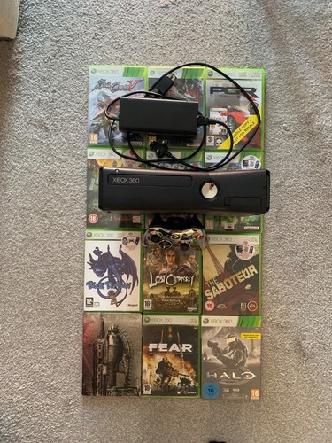 Xbox 360 slim console with - console, 12