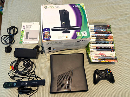 Xbox 360 250gb bundle with - 360, bundle,