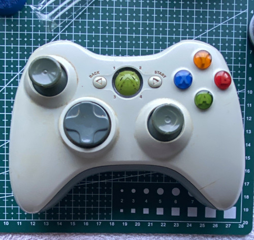 White wireless controller - wireless,