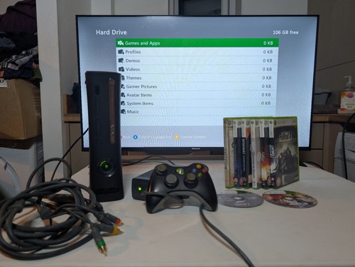 Microsoft xbox 360 elite 120gb - 360,