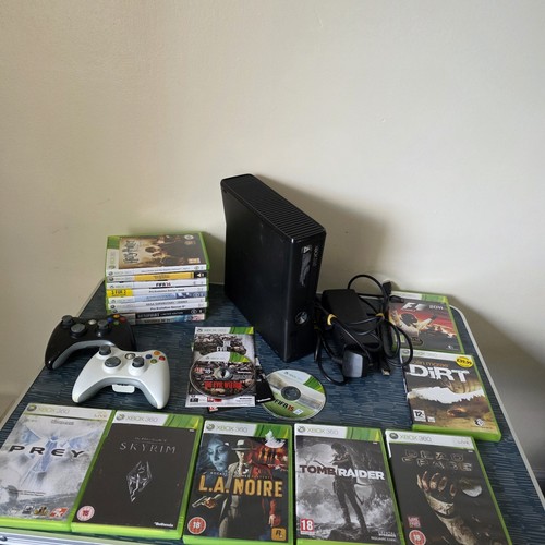 Xbox 360 250gb black - xbox, s