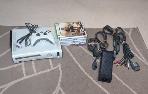 Microsoft xbox 360 20gb white - 360,