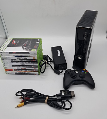 Xbox 360 console with 11 - xbox,