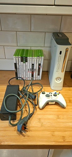Microsoft xbox 360 white - xbox,