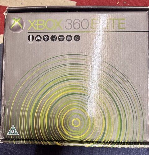 Xbox 360 elite 120gb boxed - elite,