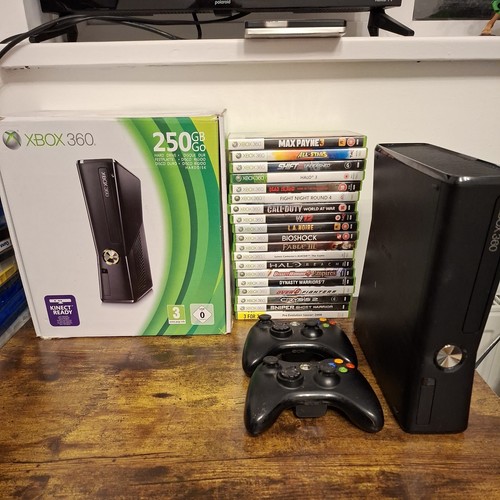 Xbox 360 250gb console - xbox,