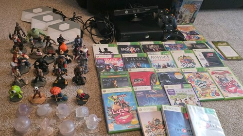 Xbox 360 with kinetc - with, kinetc,