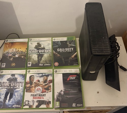 Xbox 360 slim - 4gb, black