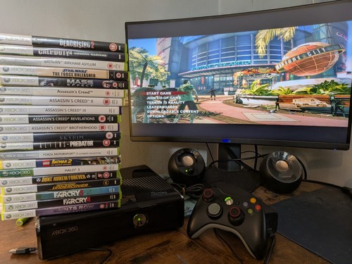 Xbox 360 slim 250gb black - 360,
