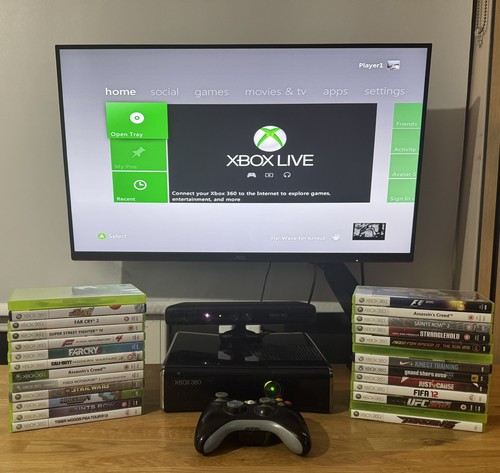Xbox 360 slim console - slim, bundle