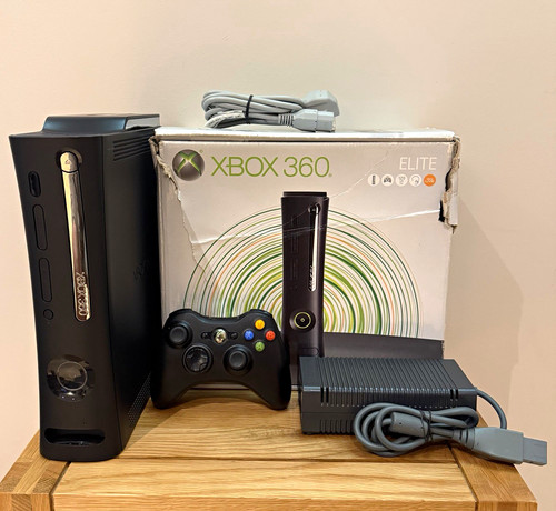 Xbox 360 elite 120gb - xbox,
