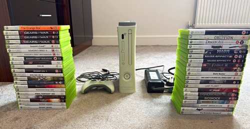 Microsoft xbox 360 - 360, white